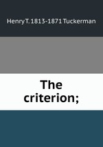 The criterion;