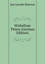 Wirbellose Thiere (German Edition)