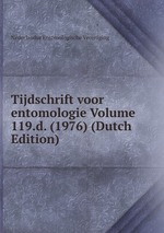 Tijdschrift voor entomologie Volume 119.d. (1976) (Dutch Edition)