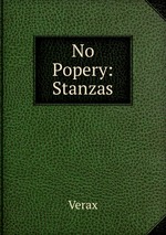No Popery: Stanzas