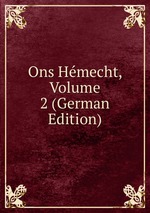 Ons Hmecht, Volume 2 (German Edition)