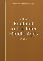 England in the later Middle Ages