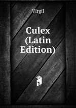 Culex (Latin Edition)