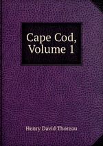 Cape Cod, Volume 1