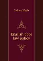 English poor law policy