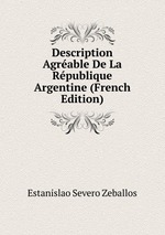 Description Agrable De La Rpublique Argentine (French Edition)