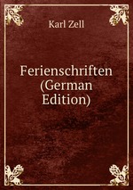 Ferienschriften (German Edition)