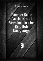 Rome: Sole Authorized Version in the English Language