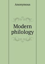 Modern philology