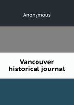 Vancouver historical journal