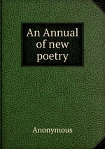 An Annual of new poetry