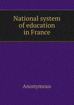 National system of education in France