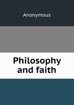 Philosophy and faith