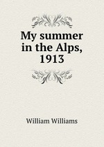 My summer in the Alps, 1913