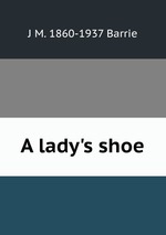 A lady`s shoe