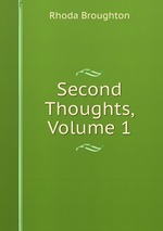 Second Thoughts, Volume 1