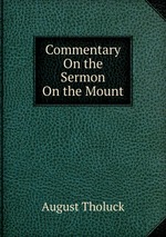 Commentary On the Sermon On the Mount