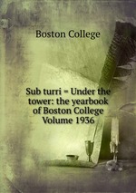 Sub turri = Under the tower: the yearbook of Boston College Volume 1936