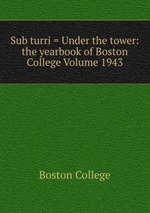 Sub turri = Under the tower: the yearbook of Boston College Volume 1943