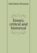 Essays, critical and historical