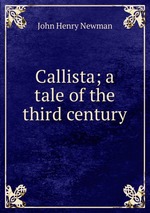 Callista; a tale of the third century