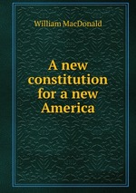 A new constitution for a new America