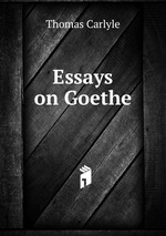 Essays on Goethe