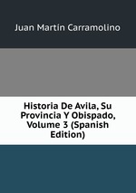 Historia De Avila, Su Provincia Y Obispado, Volume 3 (Spanish Edition)
