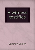 A witness testifies