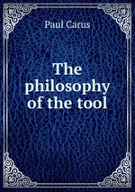 The philosophy of the tool