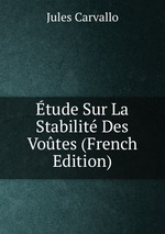 tude Sur La Stabilit Des Votes (French Edition)