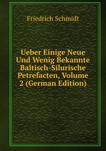 Ueber Einige Neue Und Wenig Bekannte Baltisch-Silurische Petrefacten, Volume 2 (German Edition)