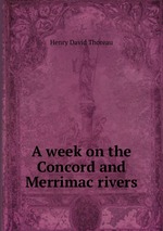 A week on the Concord and Merrimac rivers