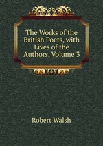 The Works of the British Poets, with Lives of the Authors, Volume 3