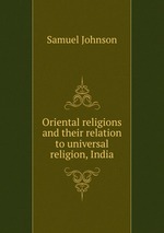 Oriental religions and their relation to universal religion, India