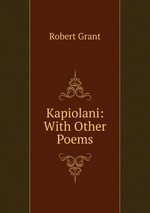 Kapiolani: With Other Poems