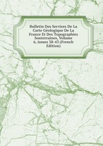 Bulletin Des Services De La Carte Gologique De La France Et Des Topographies Souterraines, Volume 6, issues 38-43 (French Edition)