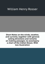 Short Notes on the winds, weather, and currents, together with general sailing directions and remarks on making passages; to accompany a chart of the Indian Ocean. With two illustration