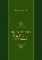 Hajos` Athens, Ga. Photo-gravures