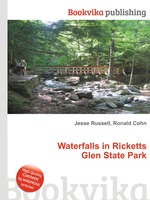 Waterfalls in Ricketts Glen State Park