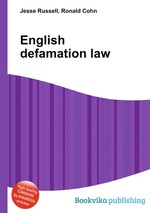 English defamation law