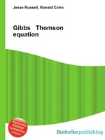 Gibbs   Thomson equation