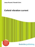 Colloid vibration current