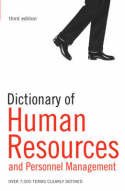 Dict of HR & Personnel Management 3Ed