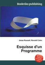 Esquisse d`un Programme