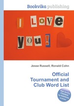 Official Tournament and Club Word List