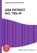 USA PATRIOT Act, Title III