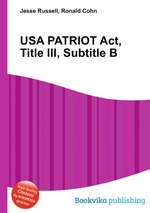 USA PATRIOT Act, Title III, Subtitle B