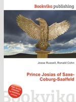 Prince Josias of Saxe-Coburg-Saalfeld