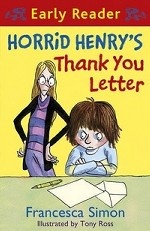 Horrid Henry`s Thank You Letter